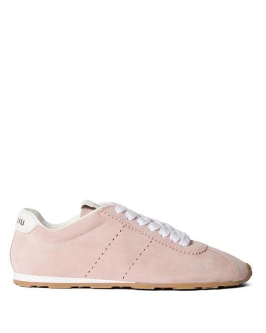 Zapatillas Plume Miu Miu de color Pink