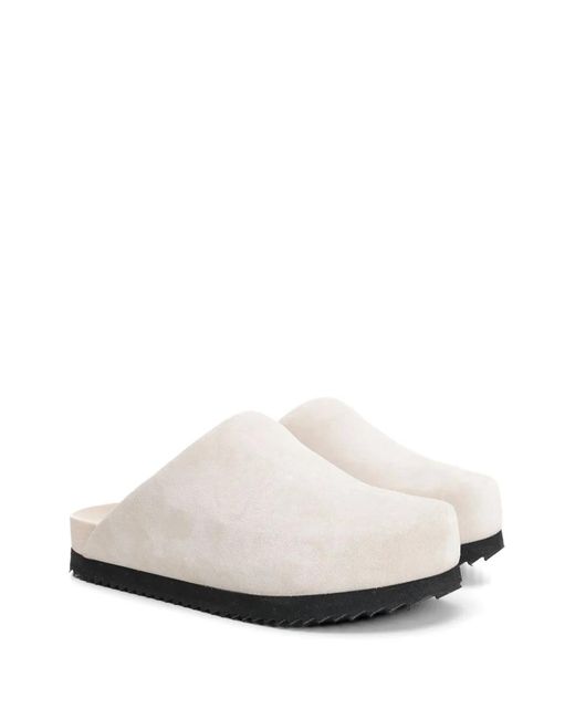 WUD White Stem Clogs
