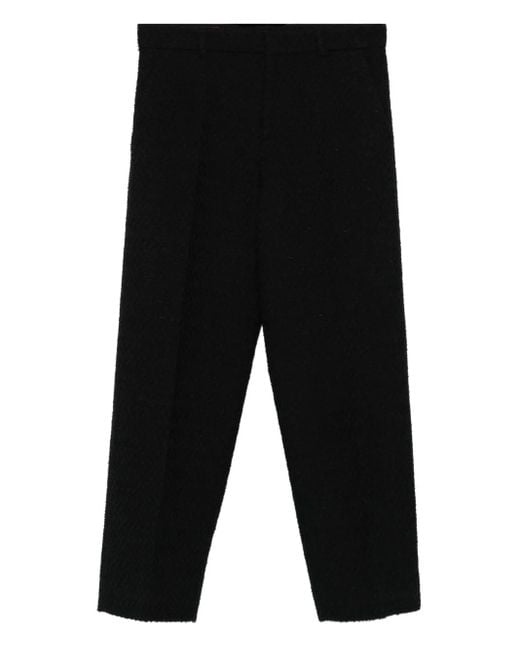 Gucci Tweed Trousers Black