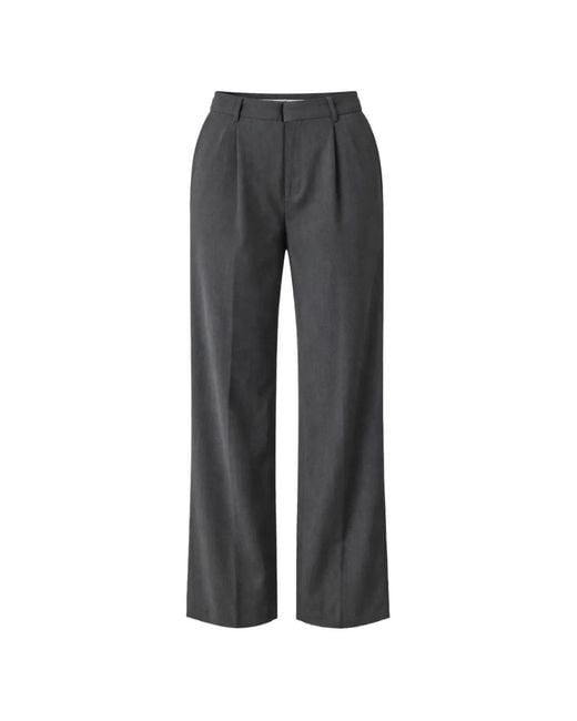 ELEH Gray Pleated Trousers