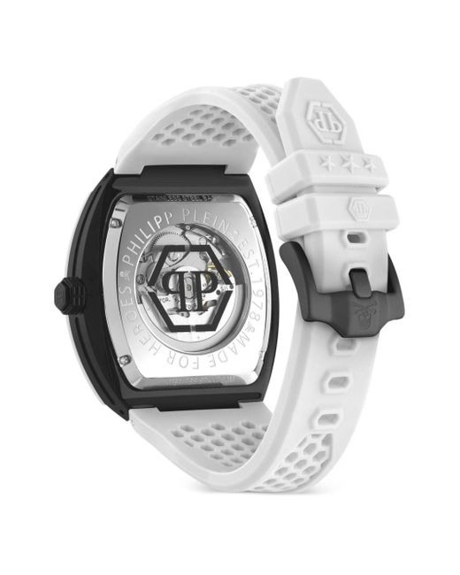 Philipp Plein White The Skeleton 44Mm for men