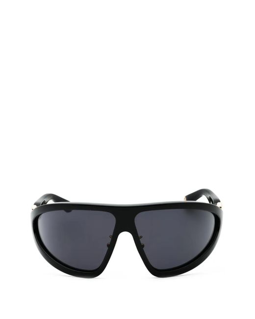 Roberto Cavalli Black Oversized-Frame Sunglasses