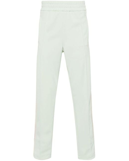 Palm Angels White Stripe Detail Trousers for men