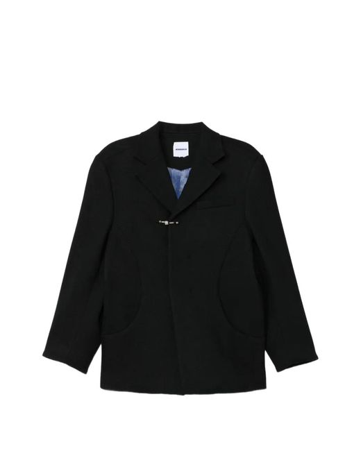 Adererror Black Bead-Embellished Tailored Blazer