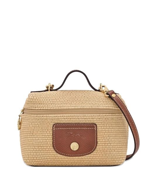 Longchamp Metallic Mini Sac Cabas Le Panier Pliage