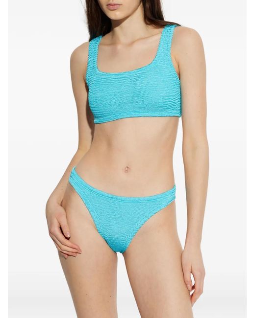 Paramidonna Blue Textured Bikini