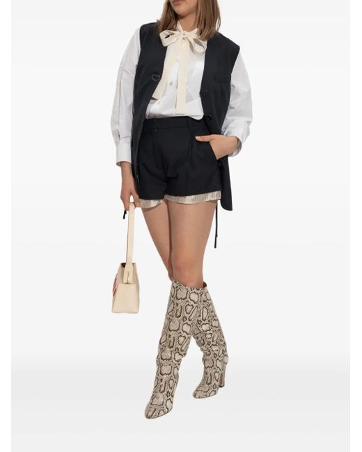 Paris Texas Metallic 100Mm Lavinia Boots