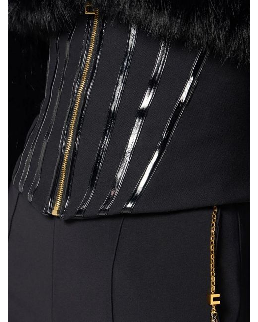 Elisabetta Franchi Blue Pants