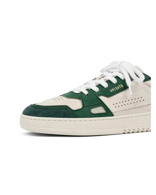 Axel Arigato Green Dice Lo Low-top Leather Trainers for men