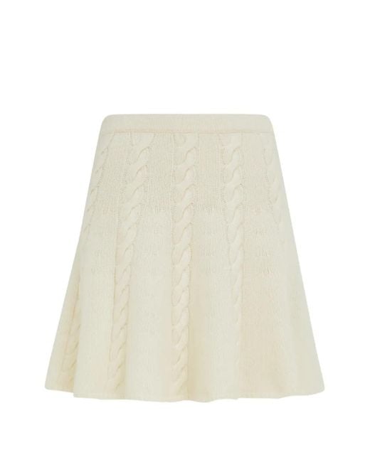 Ferragamo Gebreide Rok in het White