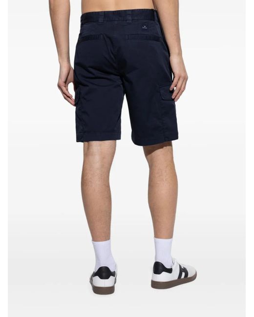 Paul Smith Blue Cargo Shorts for men