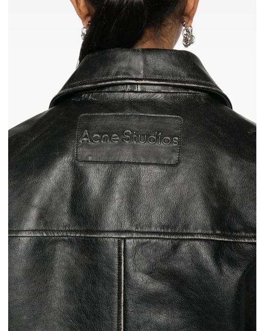 Giacca Imbottita di Acne in Black