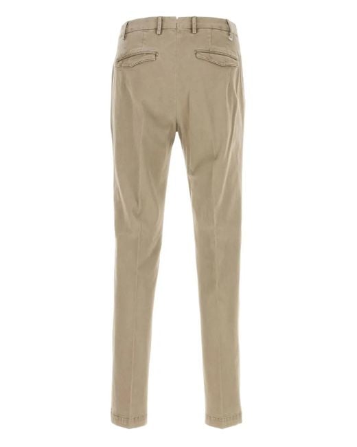 PT Torino Natural Cotton-Blend Trousers for men