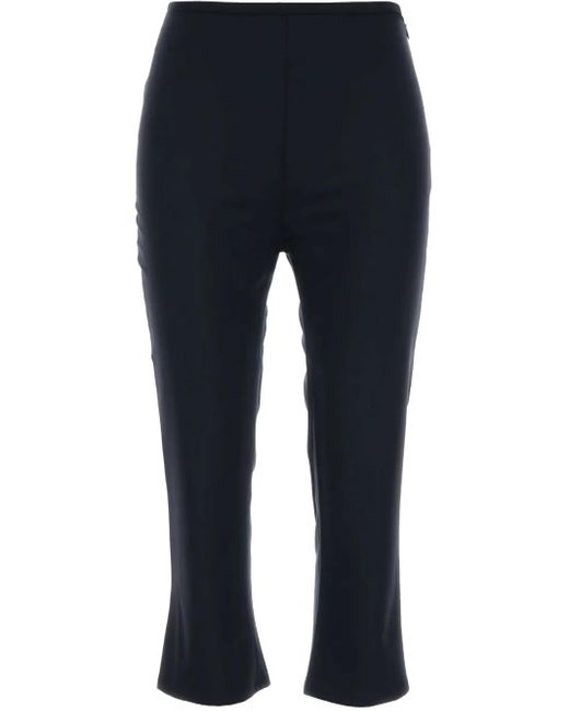 Alessandra Rich Blue Capri Trousers