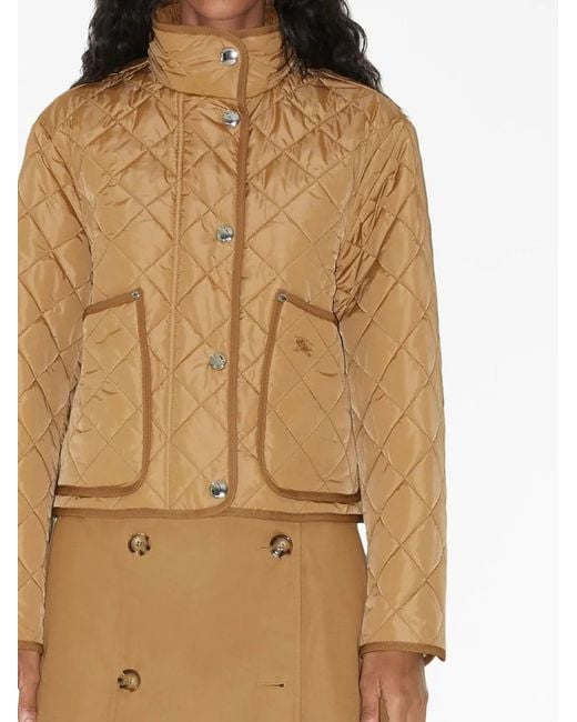 Burberry Natural Diamond Quilted Jacket