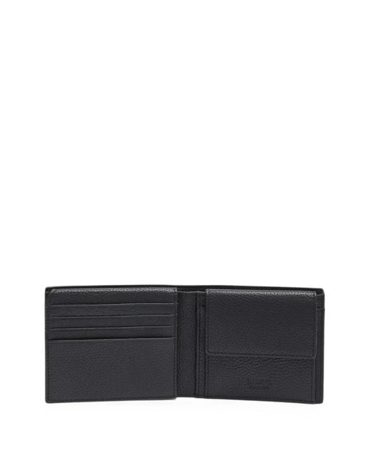 Lancel Black Leon Grained Leather Wallet for men