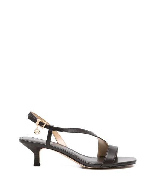 Michael Kors Metallic Asymmetric Slingback Sandals