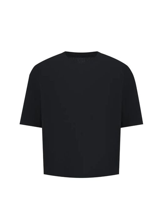 Homme Plissé Issey Miyake Blue T-Shirt À Col Rond for men