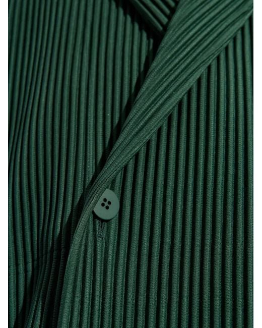 Homme Plissé Issey Miyake Klassisches Sakko in Green für Herren
