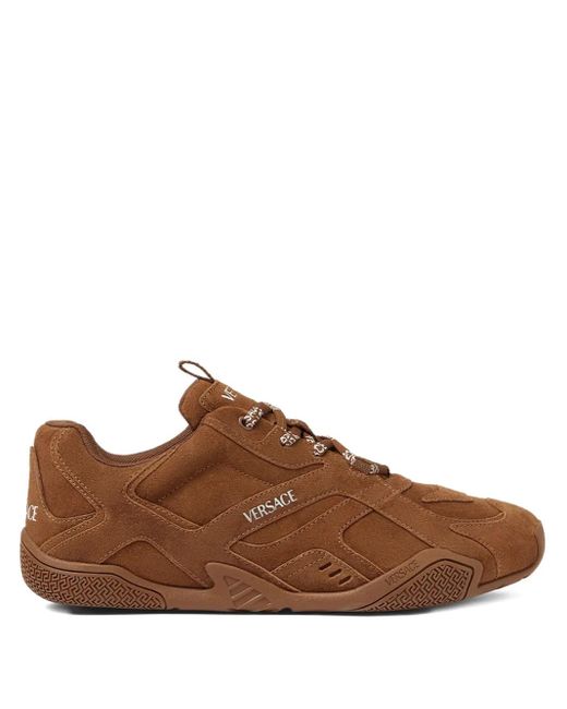 Galaxia Baskets En Daim Versace pour homme en coloris Brown