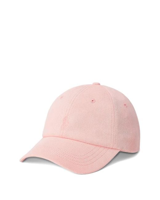 Cappello Polo Pony di Polo Ralph Lauren in Pink