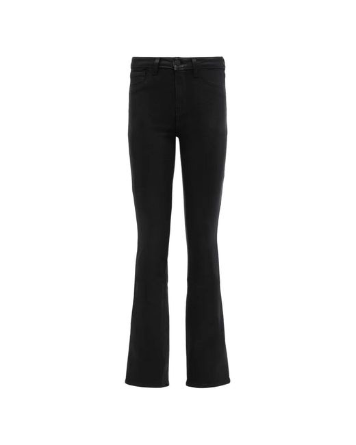 L'Agence Black Jean Évasé Selma À Effet Enduit