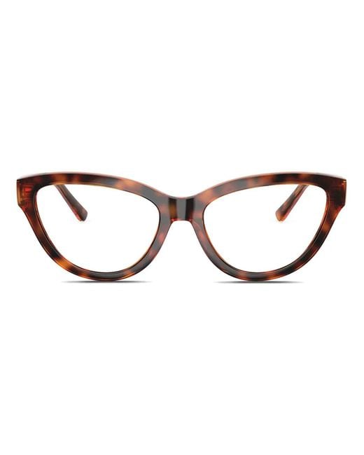Vogue Eyewear Bril Met Cat-Eye Montuur in het Brown
