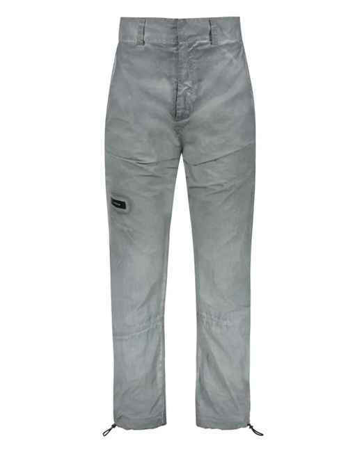 メンズ ISO.POETISM ロゴパッチ パンツ Gray