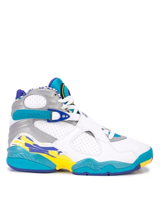 Nike Blue Air 8 Retro Aqua" Sneakers