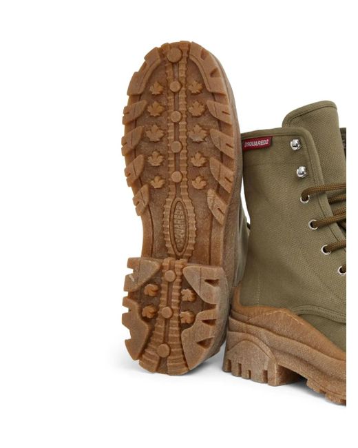 Bottines En Toile DSquared² pour homme en coloris Brown