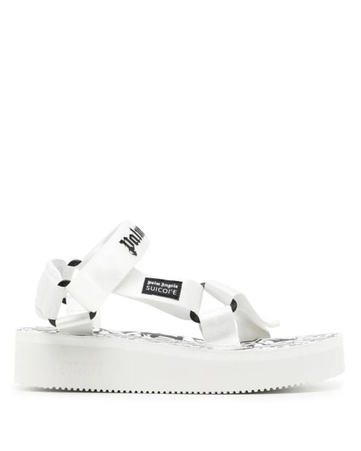 Palm Angels White Sandali X Suicoke
