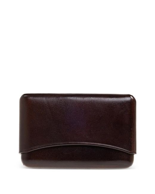 Lemaire Purple Curved Wallet