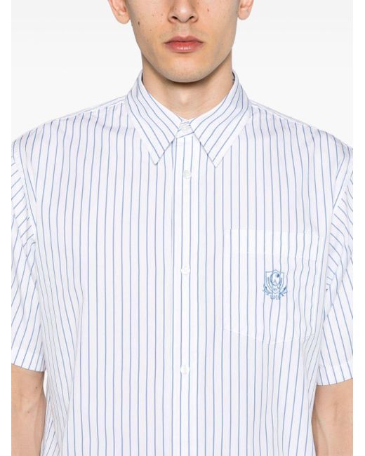 Carhartt White Linus Cotton Shirt for men