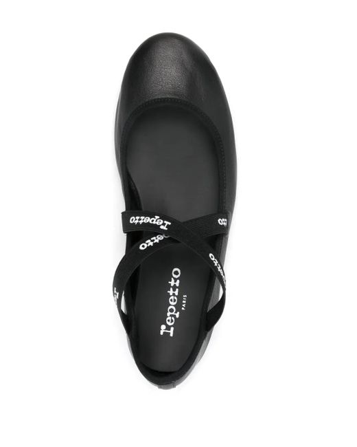 Repetto Black Joana Ballerina Shoes