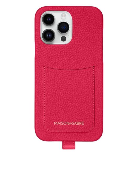 Maison De Sabre カードスロット Iphone 14 Pro Max ケース Pink