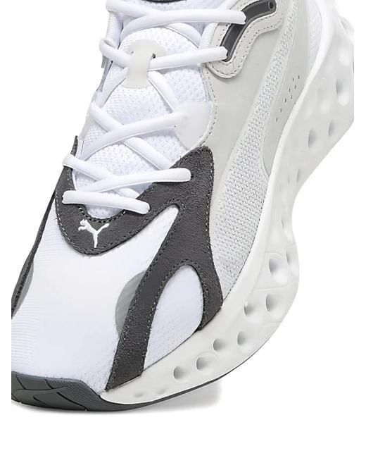 PUMA Perforierte Softride Frequence Sneakers in White für Herren