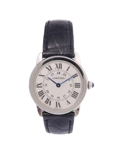 Cartier White Ronde Solo 29Mm Quartz Watch