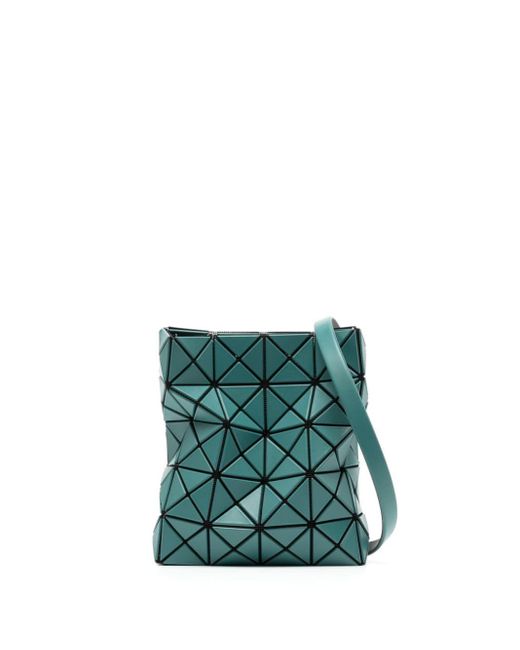 Bao Bao Issey Miyake Green Small Prism Matte-2 Crossbody Bag