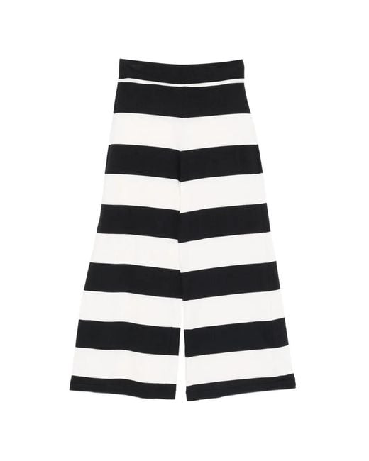 Osklen White Striped Trousers