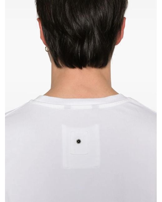 メンズ White Sand コットン Tシャツ White