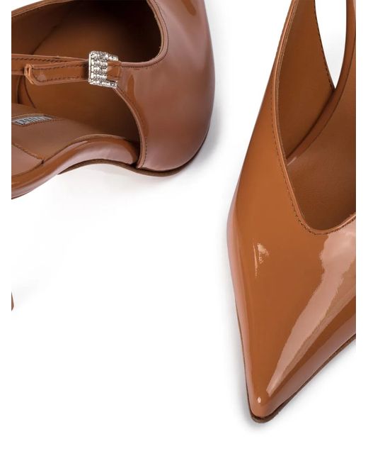 Le Silla Brown Clivage Slingback Pumps