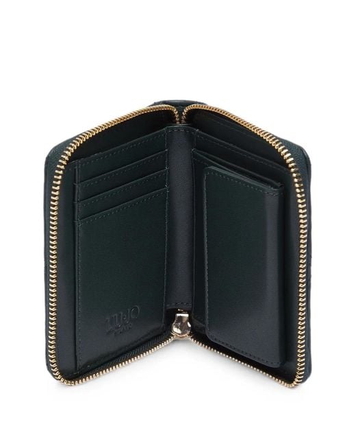 Liu Jo Blue Small Quilted Wallet