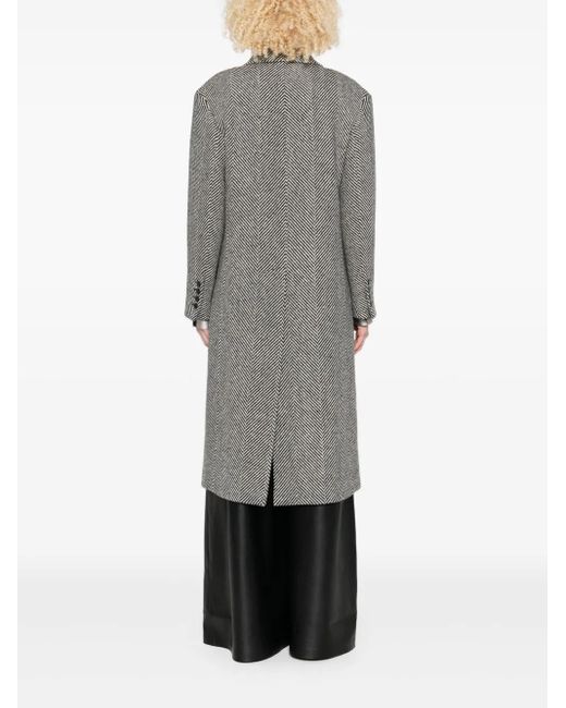Ermanno Scervino Jack Met Dubbele Rij Knopen in het Gray