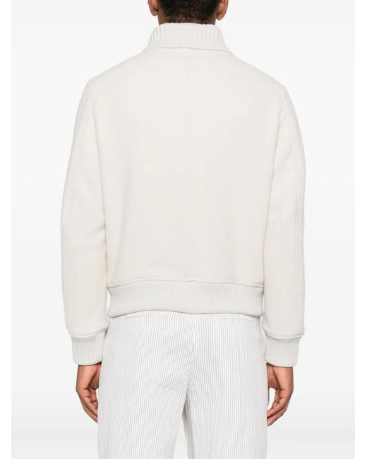 Eleventy Jack Met Knoopsluiting in het White