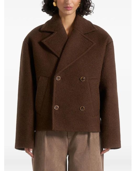 Manière De Voir Brown Manteau Mika