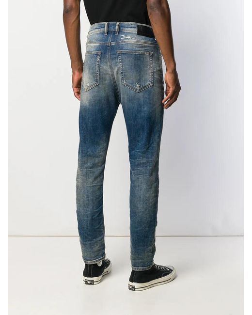 DIESEL Blue D-Vider Jogg Jeans for men