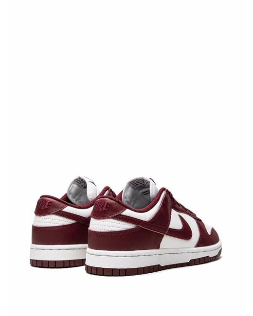 Nike Red Dunk Low "Dark Beetroot" Sneakers
