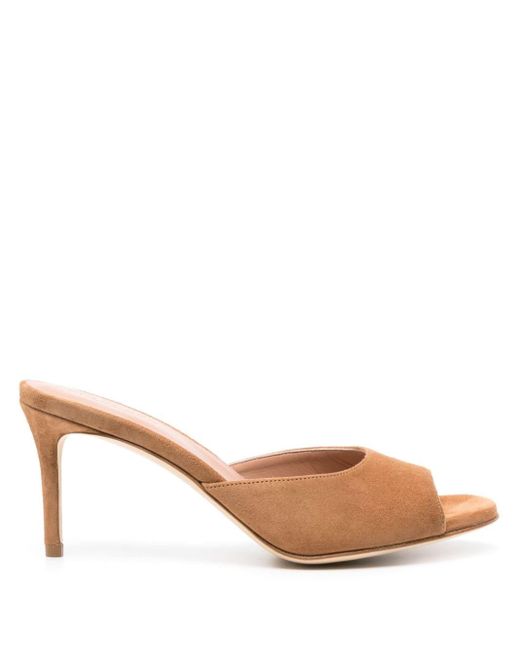 Scarosso Natural Lohan Mules 75mm