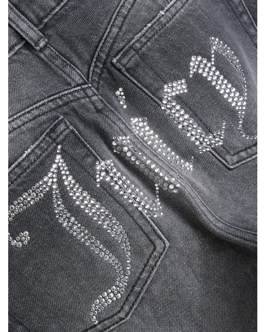 Juicy Couture Gray Diamanté Bootcut Jeans