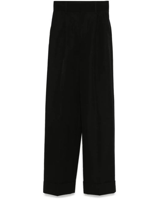 Philosophy Di Lorenzo Serafini Black Tailored Trousers